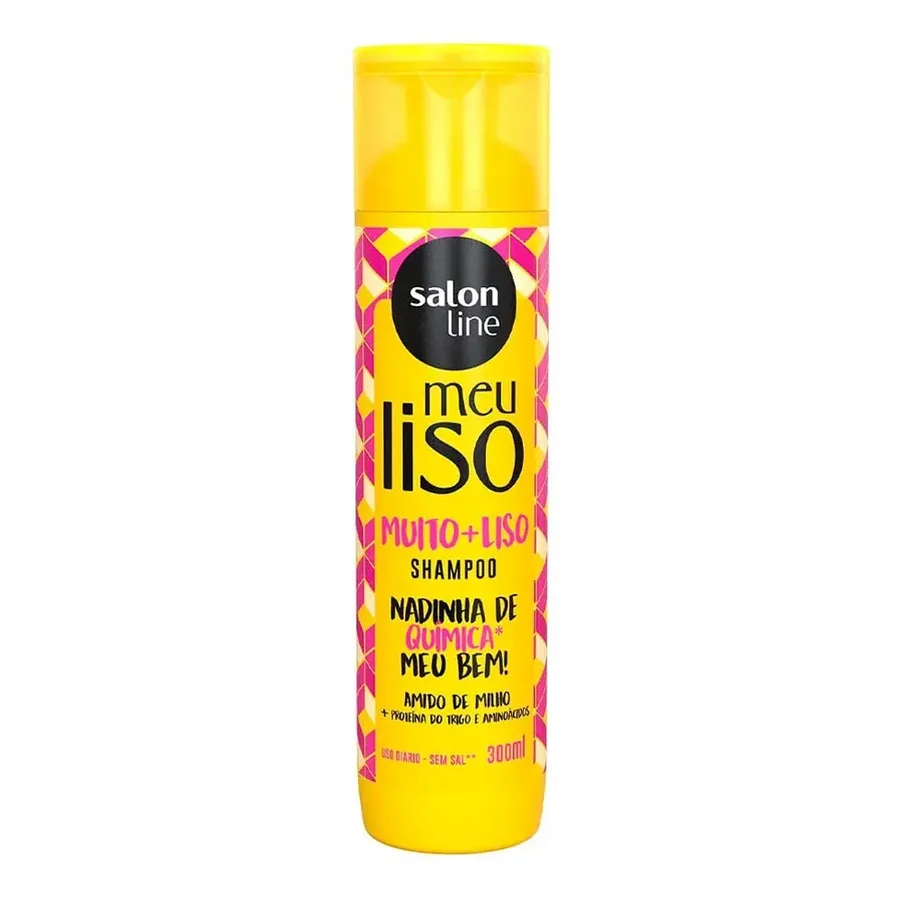S.LINE SH 300ML MEU LISO AMIDO DE MILHO