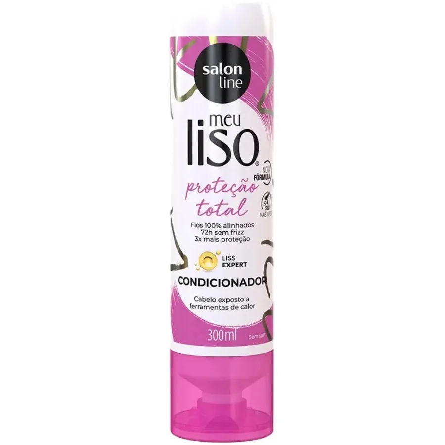 S.LINE SH 300ML MEU LISO PROTECAO TOTAL