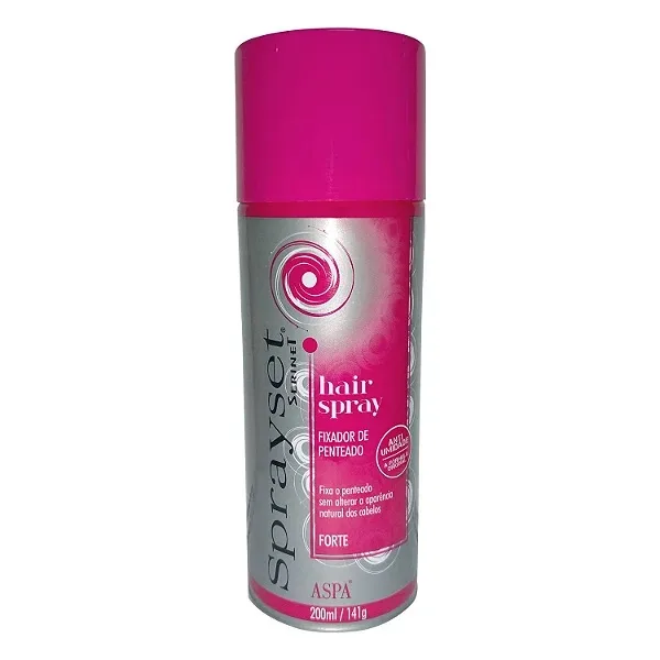 ASPA SPRAYSET FIXADOR DE PENTEADO FORTE 250ML