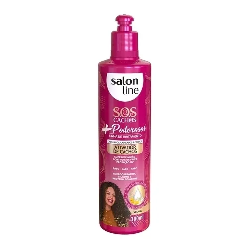 S.LINE ATIVADOR 300ML SOS CACHOS + PODEROSOS