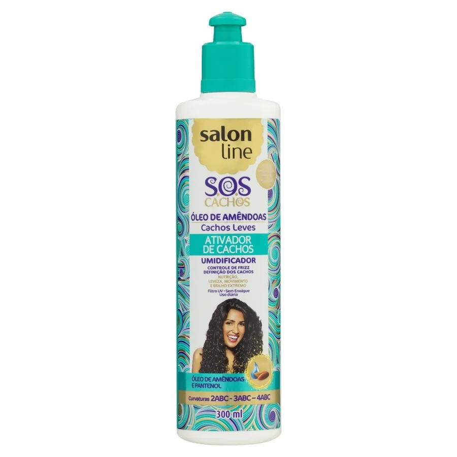 S.LINE ATIVADOR 300ML SOS CACHOS OLEO AMEND