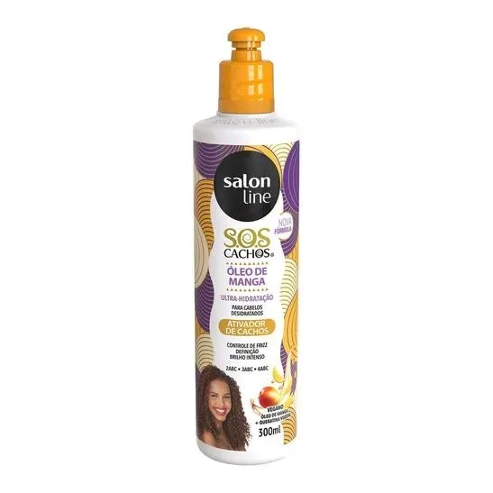 S.LINE SOS ATIVADOR C. 300ML OLEO MANGA