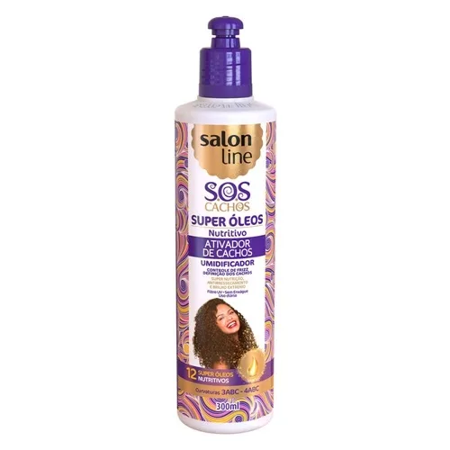 S.LINE ATIVADOR 300ML SOS CACHOS OLEO NUTRI