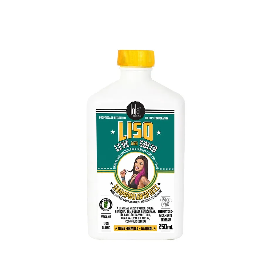 LOLA SH 250ML LISO LEVE E SOLTO ANTIFRIZZ