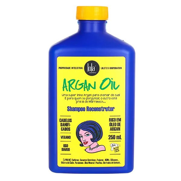 LOLA SH 250ML RECONSTRUTOR ARGAN/PRACAXI