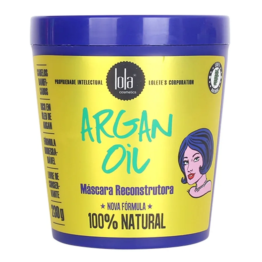 LOLA MASC 230G RECONSTRUTORA ARGAN OIL