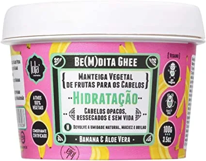 LOLA BE(M)DITA GHEE 100G HIDRATACAO BANANA