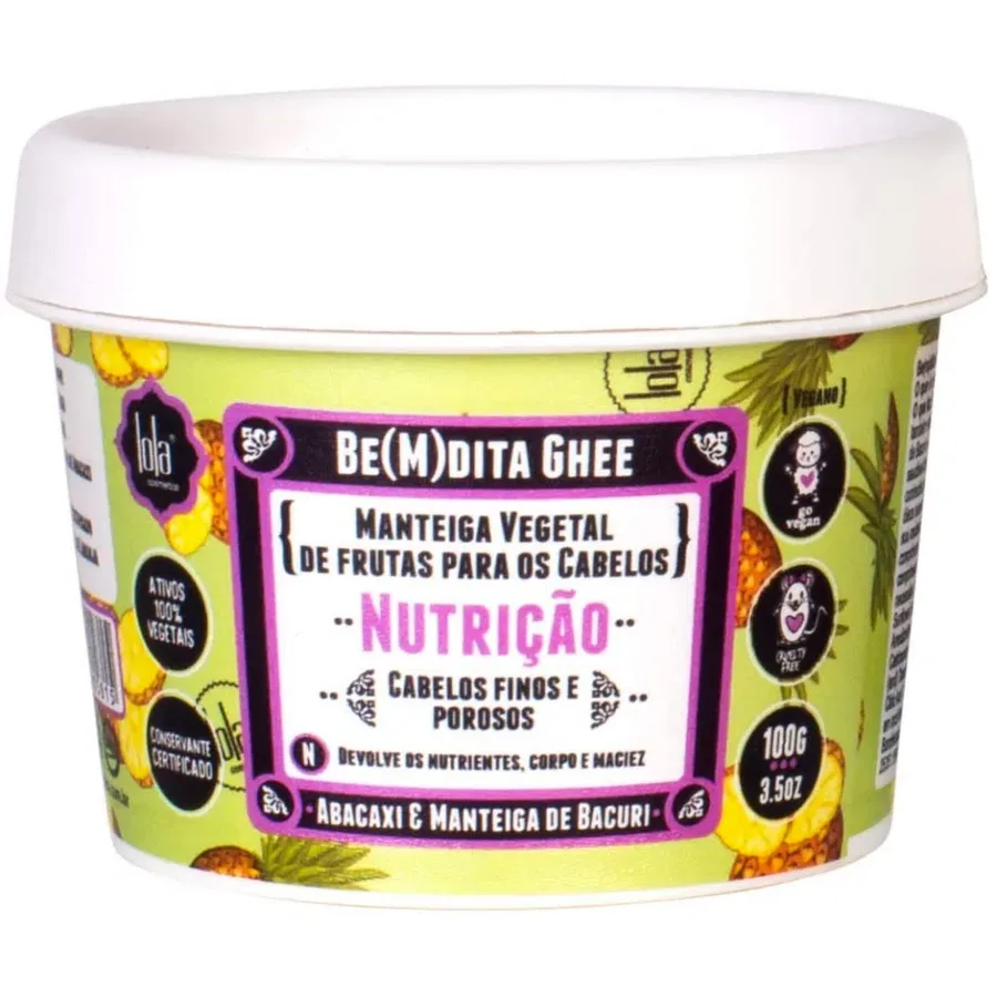 LOLA BE(M)DITA GHEE 100G NUTRICAO ABACAXI