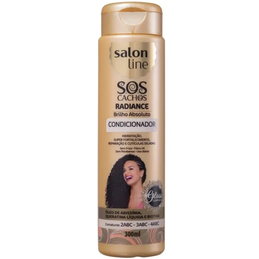 S.LINE COND 300ML SOS RADIANCE BRILHO ABSOLUTO
