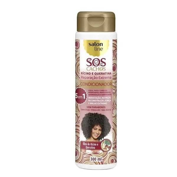 S.LINE COND 300ML SOS RICINO E QUERATINA