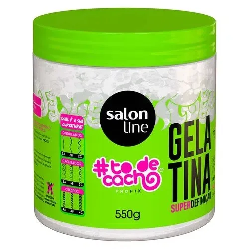 S.LINE GELATINA 550G TODECACHO NAOSAIDAMINHACABECA