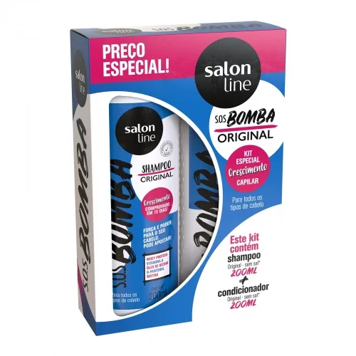 S.LINE KIT 200ML BOMBA ORIGINAL SH+COND