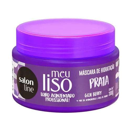 S.LINE MASC 300ML MEU LISO PRATA LOIROPRATEADO
