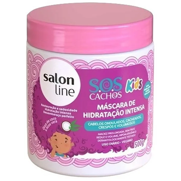 S.LINE KIDS SOS C. MASC 500G HIDRATACAO INTENSIVA