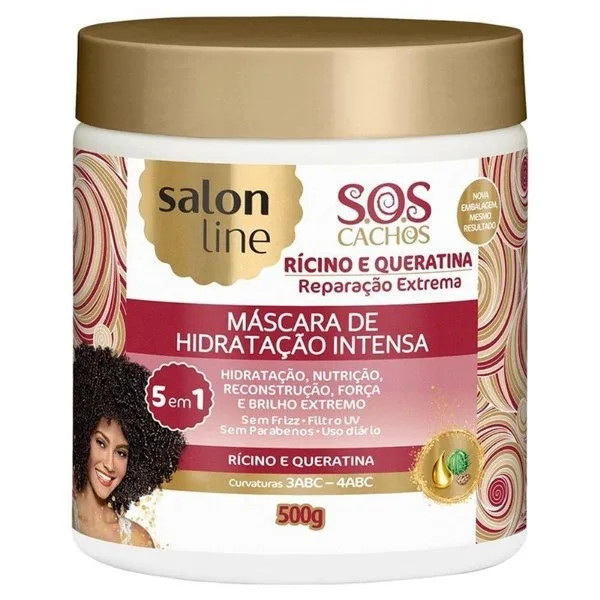 S.LINE MASC 500G SOS RICINO E QUERATINA