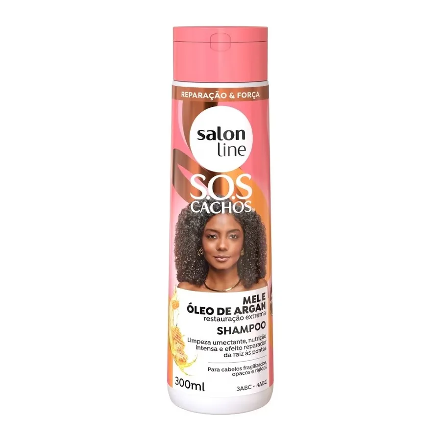 S.LINE SOS SH 300ML  MEL E OLEO ARGAN