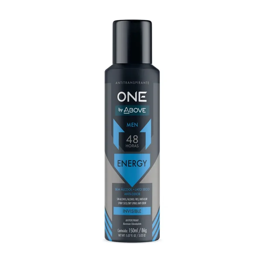 ABOVE AEROSOL 86G ONE ENERGY MEN