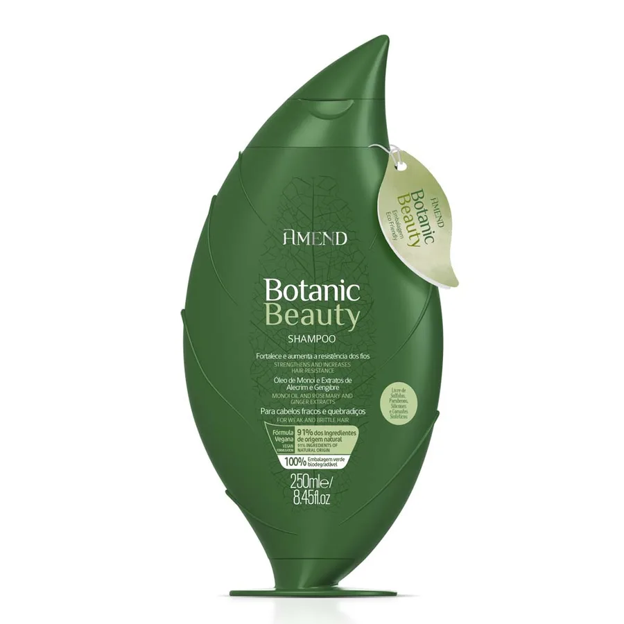 AMEND SH 250ML BOTANIC BEAUTY VERDE