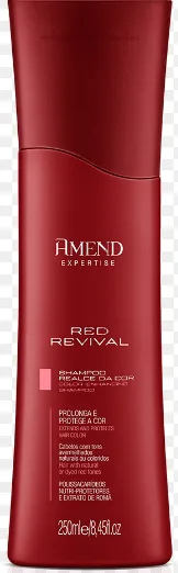 AMEND SH 250ML REALCE RED REVIVAL
