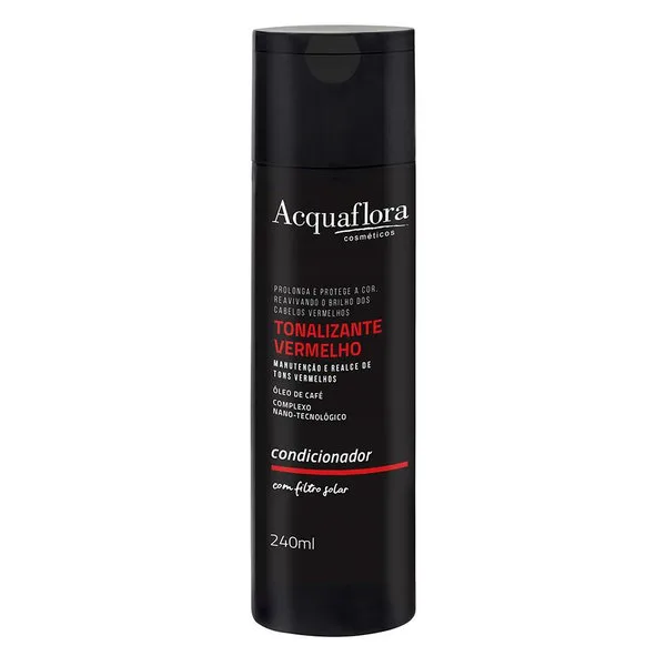 ACQUAFLORA COND 240ML TONALIZANTE VERMELHO