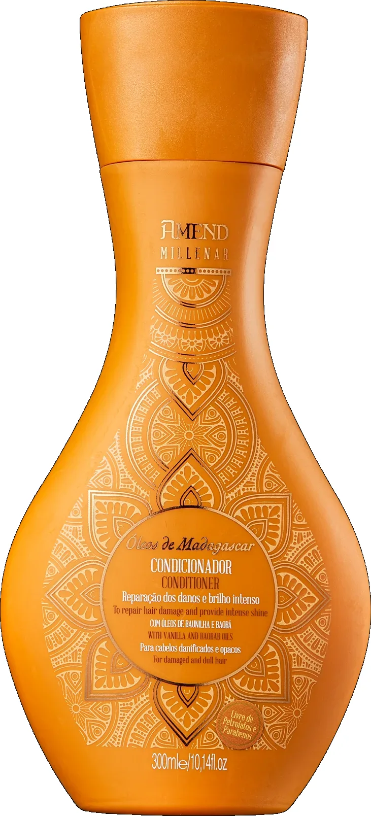 AMEND COND 300ML MILLENAR OLEOS DE MADAGASCAR