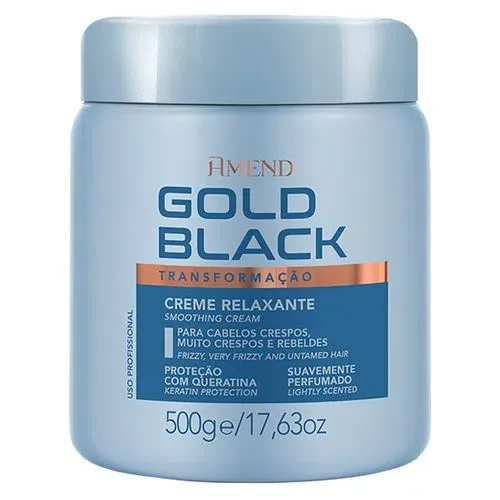 AMEND CR 500G GOLD BLACK RELAXANTE CABELO CRESPOS