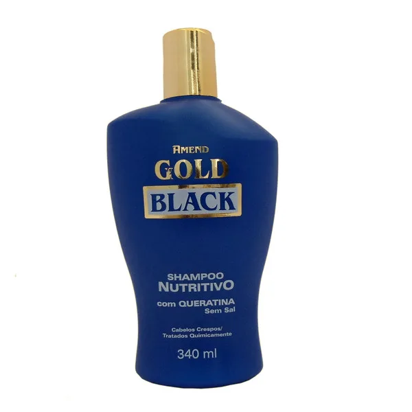 AMEND SH 340ML NUTRITIVO GOLD BLACK