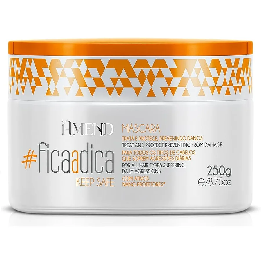 AMEND MASC 250G CAPILAR FICA A DICA KEEP SAFE