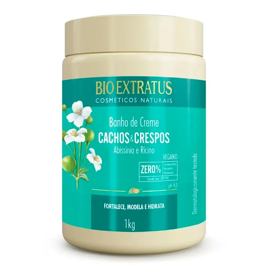 BIOEXTRATUS BANHO CR 1KG CACHOS E CRESPOS