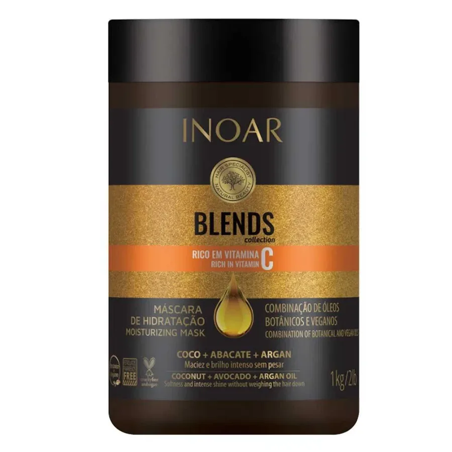 INOAR MASC 1KG HIDRA BLENDS COLLEC VITAM C