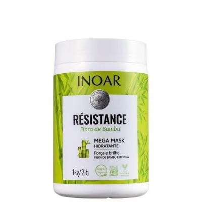 INOAR MASC 1KG IN RESIST BAMBU