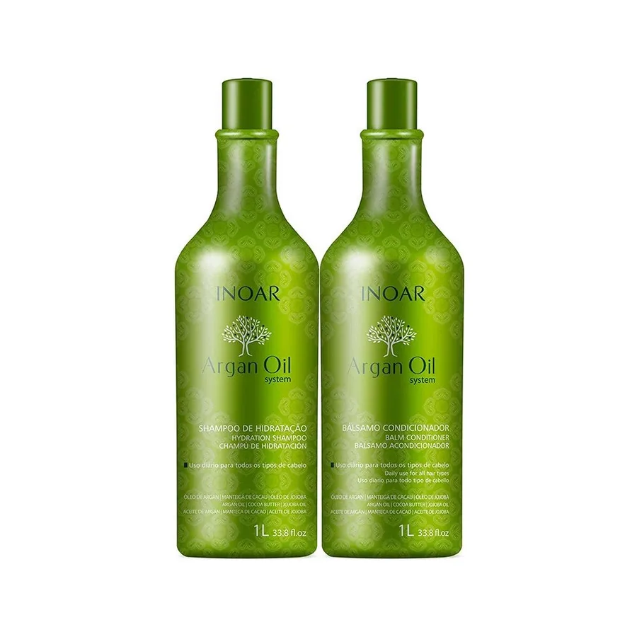 INOAR KIT 1L ARGAN HIDRATANTE SH+COND