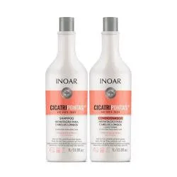 INOAR KIT 1L CICATRIPONTAS SH+COND