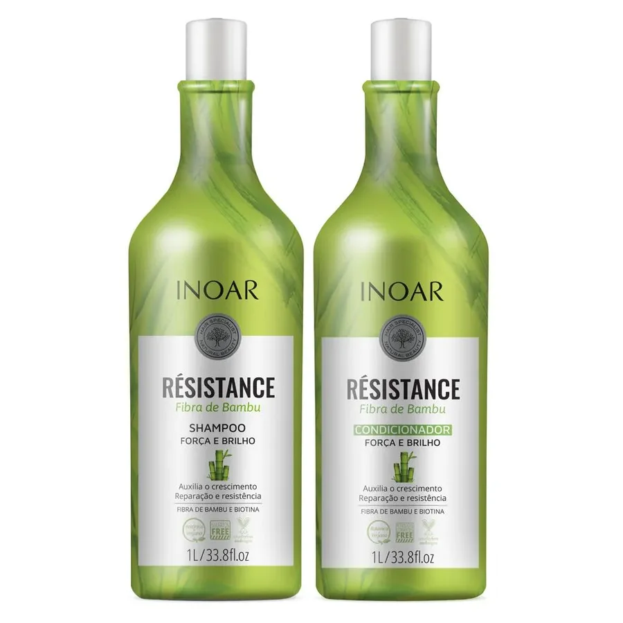 INOAR KIT 1L RESISTANCE BAMBU SH+COND