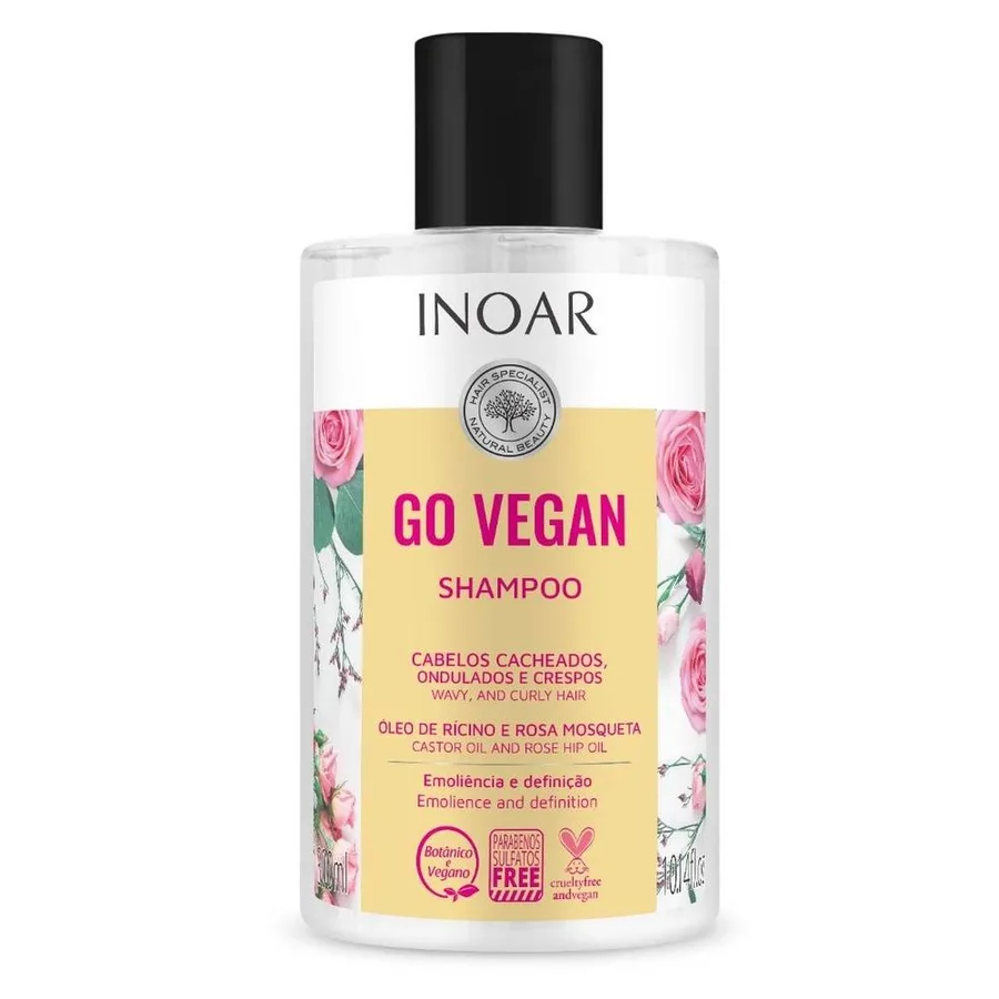 INOAR SH 300ML VEGANO CACHOS