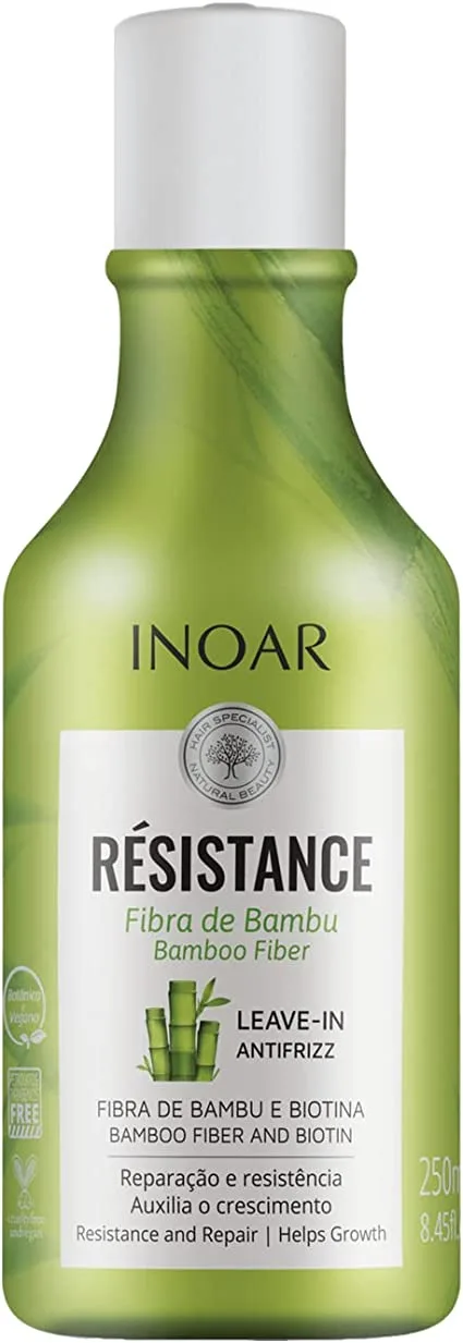 INOAR LEAVE 250ML RESISTANCE FIBRA BAMBU