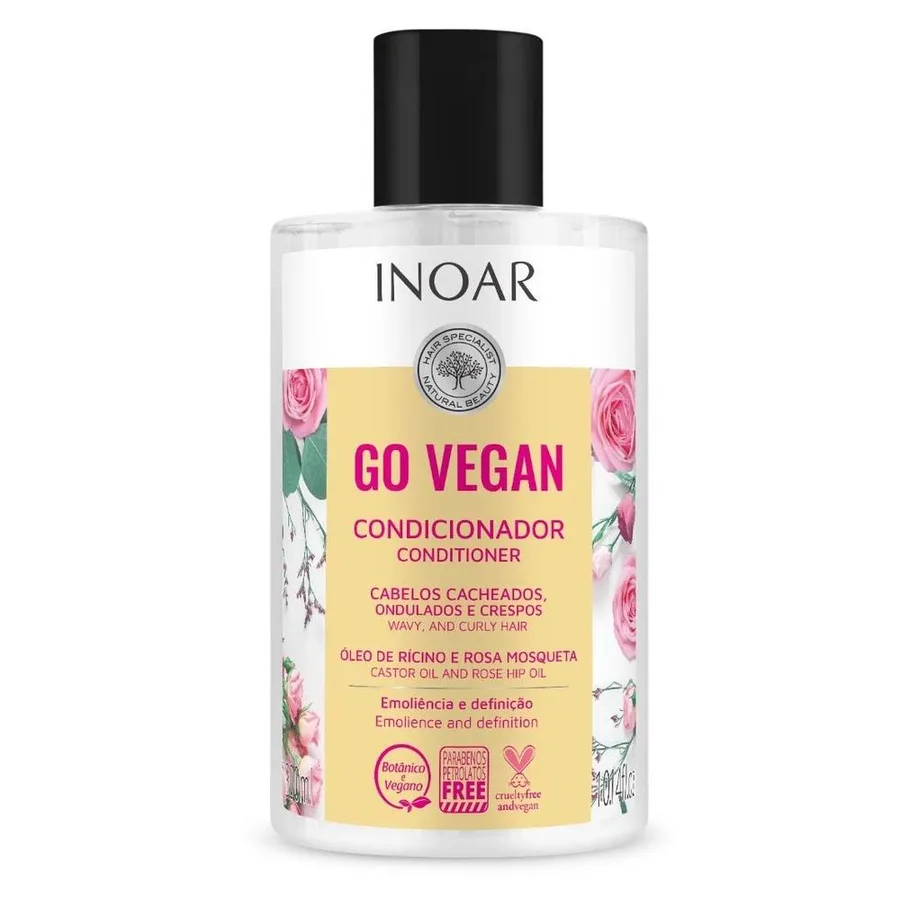 INOAR COND 300ML VEGANO CACHOS