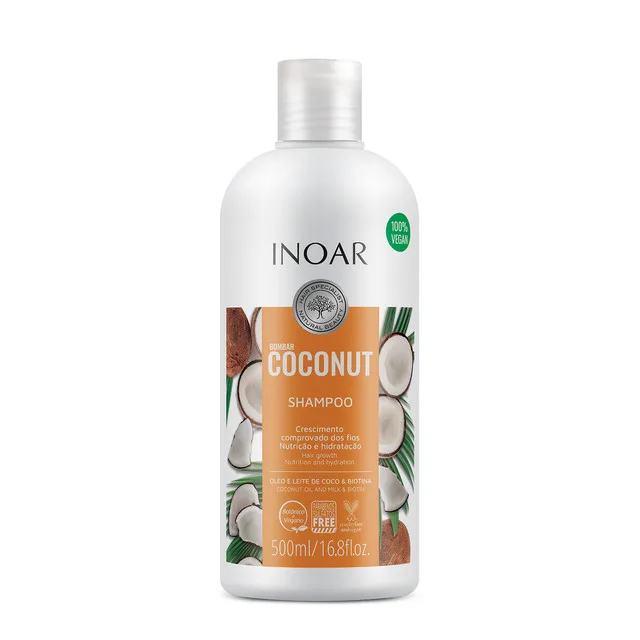 INOAR SH 500ML BOMBAR COCONUT