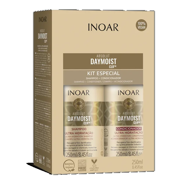 INOAR KIT 250ML DUO DAYMOIST SH+COND