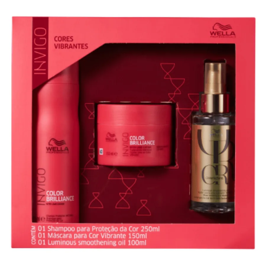 WELLA KIT BP BRILLIANCE SH 250+MASC 150+OIL 100