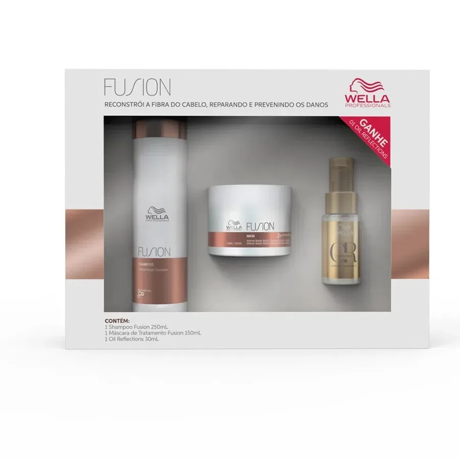 WELLA KIT BP FUSION SH 250+MASC 150+OIL 30