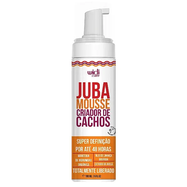WIDICARE CREME 180ML JUBA MOUSSE CRIADOR CACHO