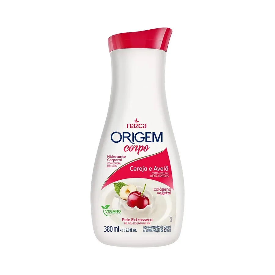 NAZCA ORIGEM HIDRATANTE 380ML CEREJA AVELA