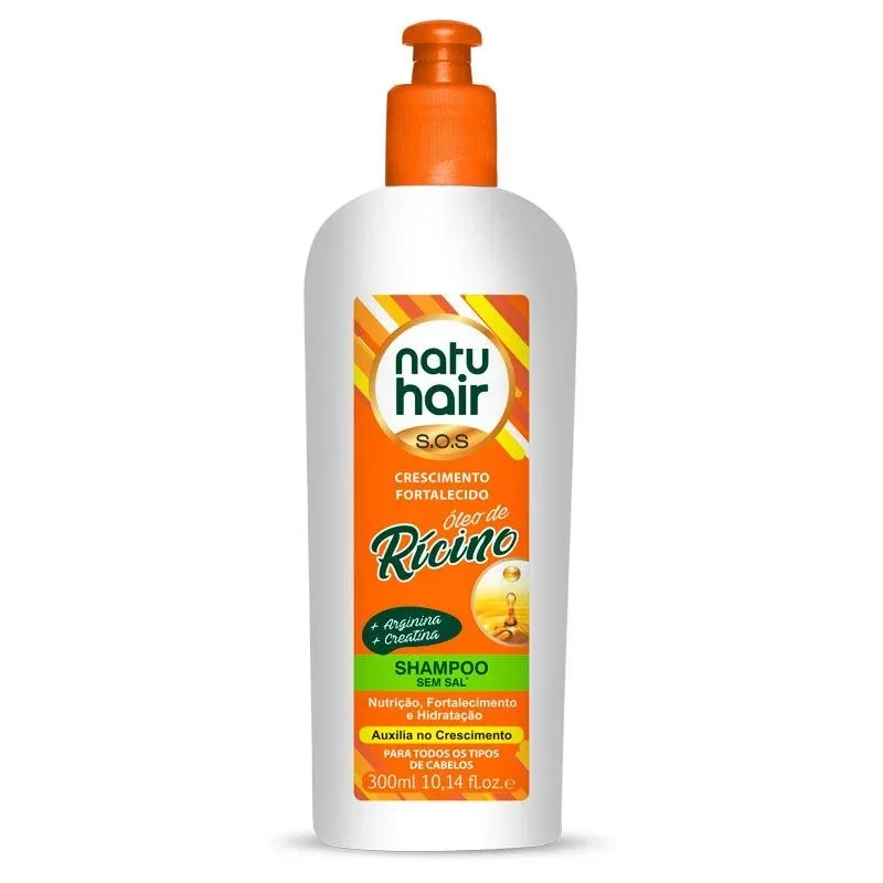 NATUHAIR SH 300ML OLEO RICINO