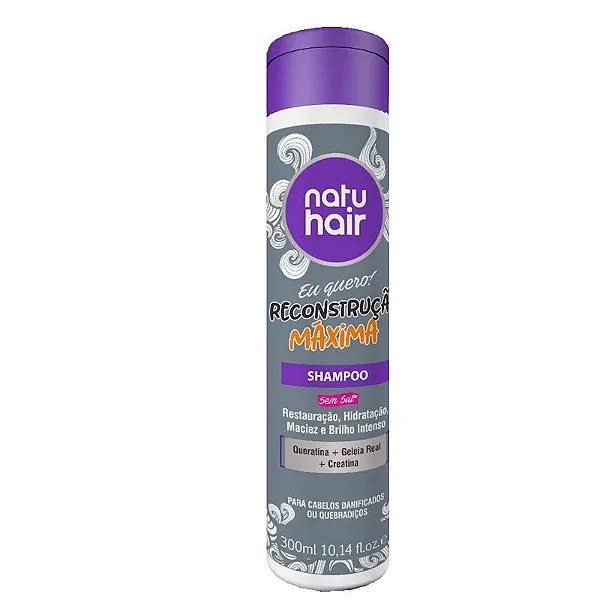 NATUHAIR SH 300ML RECONSTRUCAO MAXIMA