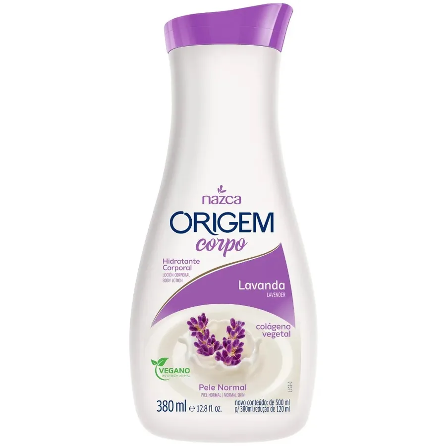 NAZCA ORIGEM HIDRATANTE 380ML LAVANDA