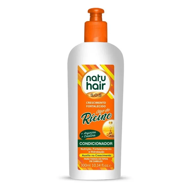 NATUHAIR COND 300ML OLEO RICINO