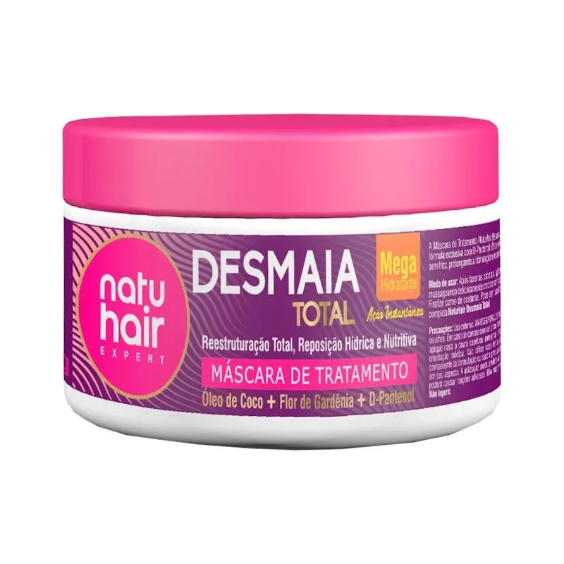NATUHAIR MASC 350G TRAT DESMAIA TOTAL