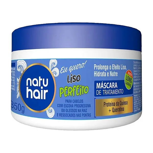NATUHAIR MASC 350G TRATAMENTO LISO PERFEITO
