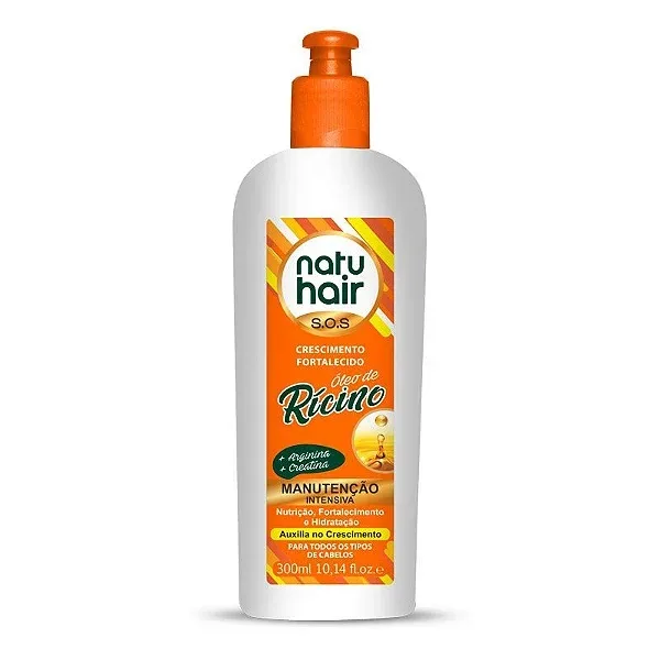 NATUHAIR KIT 300ML OLEO RICINO MANUT INTENSIVA